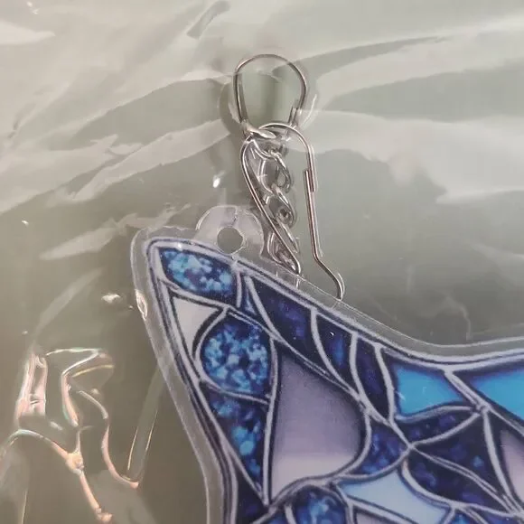 Blue Mosiac Cat Suncatcher - Picture 5 of 8